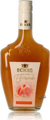 Produktbild von Kuhns-onlineshop Eckes Weiß Pfirsich Likör 0,5L, ALC. 17 Vol .-%