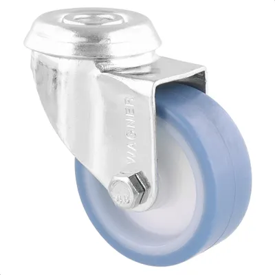 Produktbild von WAGNER ultrawendige 360° - Lenkrolle, ultrasoft, Rückenloch, für TENO Möbelbeine System, Ø 50 mm, Tragkraft 50 kg - 23155001