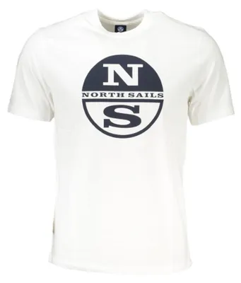 Produktbild von North Sails Herren T-Shirt Weiß 902833000_BI0101 : Größe - 2XL Größe: 2XL