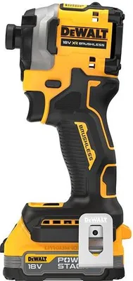 A Dewalt impact driver is shown against a white background.