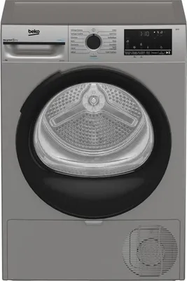 Image de Sèche-linge pompe à chaleur BEKO Eco Sense D3H28E93S, 8 kg, L60cm, Silver, SteamCure