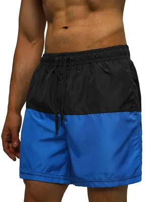 Produktbild von Ozonee Herren Kaufshorts Gilliweed schwarz-blau XXL
