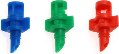 Produktbild von 60 stücke Wasserspray Vernebelungssprinklerdüse 90/180/360 Grad Micro Garten Wasserspray Vernebelungsdüse Sprinkler Sprayer Rasenbewässerungsset