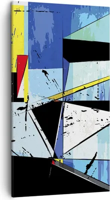 Produktbild von Bild auf Leinwand - Leinwandbild - Abstraktion modern - 45x80cm - Wand Bild - Wanddeko - Wandbilder - Leinwanddruck - Bilder - Kunstdruck - Wanddekoration - Leinwand bilder - Wandkunst - PA45x80-3913