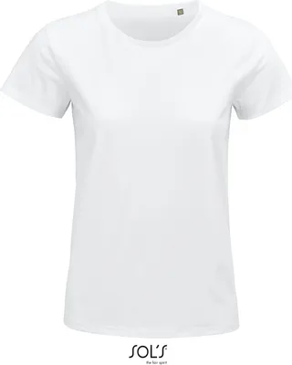 Image de SOLs 03579 | T-shirt femme, Pioneer Women T-Shirt, Jersey 175 - Couleur : Blanc - Taille : XXL
