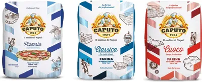 Produktbild von Testpaket Farina Molino Caputo Pizzeria Classica Cuoco Pizzamehl (3 x 5 kg) italienisches Weizenmehl