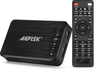 Image de Lecteur multimédia HDMI, Mini HD USB 1080P HDMI AGPtEK