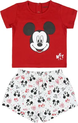 Produktbild von Mickey Mouse Baby-Sommerpyjama, 12 Monate