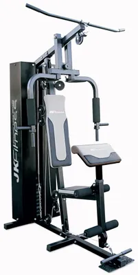 Produktbild von Multifunktions-Kraftstation – 70 kg Gewichtsscheiben – Schwarz – Heimfitnessstudio – Kraftzentrum