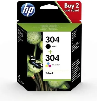 Immagine prodotto di Multipack cartucce d'inchiostro HP 304, nero, ciano, magenta, giallo, originali, per DeskJet 2620, 2630, 3720, 3730, Envy 5020, 5030
