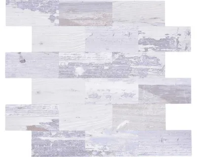 Produktbild von Metallmosaik Selbstklebend SAM 4SW49 aluminium Holzoptik 28,8x29,4 cm
