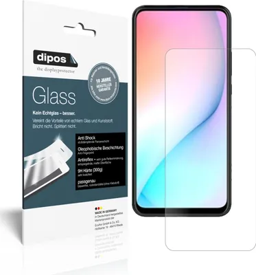 Produktbild von 2x Schutzfolie für Huawei Enjoy 10 Plus matt - Anti-Shock 9H Folie dipos Glass Kunststoffglas