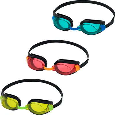 Produktbild von Bestway® Schwimmbrillen Aqua Burst Essential™ II ab 7 Jahren, 3er-Set