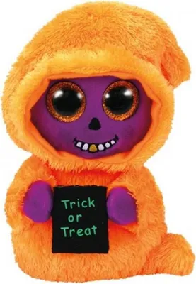 Immagine prodotto di TY 37159 Beanie Boo's Skelton Grim Reaper arancio/viola 24 cm