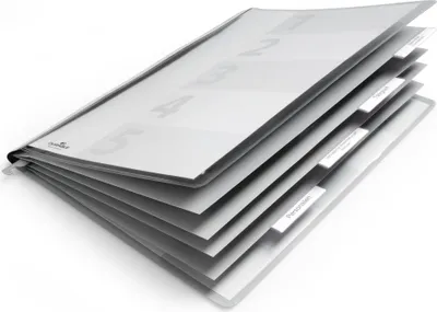 Produktbild von DURABLE Personalhefter 5 Stück grau