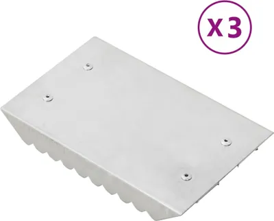 Obrázek produktu pro Harrow 3 ks stříbrný hliník