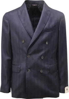 Produktbild von 7292AR giacca doppiopetto uomo TORNABUONI man jacket blue