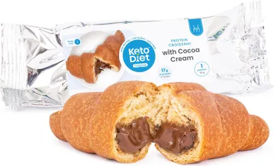 Obrázek produktu pro Proteinový croissant s čokoládovou náplní (1 ks - 1 porce)