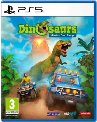 Obrázek produktu pro Wild River Games Dinosaurs: Mission Dino Camp, PlayStation 5, E (bez omezení)