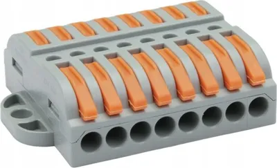 Produktbild von Schnellverschluss-Hebelverbinder 8-polig 0,5 - 4 mm² OVOFT1212 TRACON
