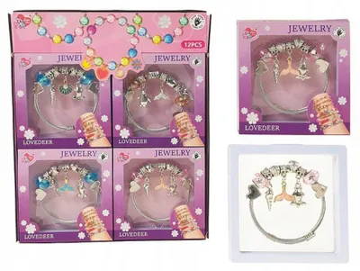 Produktbild von Derform Charm-Armband für Mädchen, bunt, Schmuck