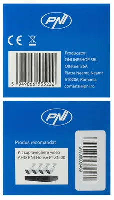 Produktbild von Schalter PNI SW08 mit 8 Ports 10/100Mbps Metallgehäuse
