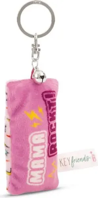 Produktbild von nici Schlüsselanhänger Mini Plüschkissen ''Mama rockt!'' m. Glöckchen Sonstige