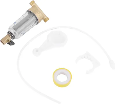 Obrázek produktu pro Vodní filtr Přední čistič Měděný předfiltr Zpětný proplach Odstraňuje rez a usazeniny (1/2" vnější závit)