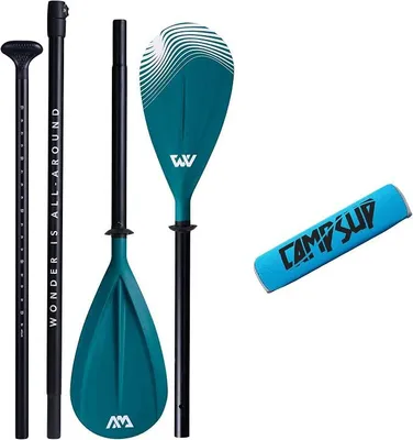 Imagen del producto de Tabla de paddle surf inflable 2 en 1 y kayak, con tecnología Dual-Tech, y remo flotante para tablas de paddle surf