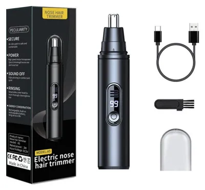 Produktbild von Nasen Ohrhaartrimmer Nasenhaartrimmer Wiederaufladbar USB C Nasenhaarschneider für Männer und Frauen Unisex