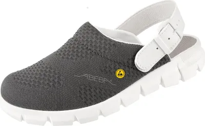 Zdjęcie produktu dla Profesjonalne buty Abeba ESD Dynamic OB Clog antracyt CE ESD SRC