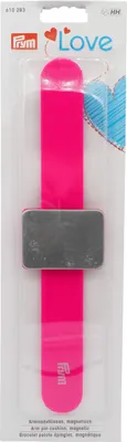 Produktbild von Prym 610283, Nadelkissen, Fuchsie, Silikon, Edelstahl, 55 mm, 240 mm, 1 Stück(e)