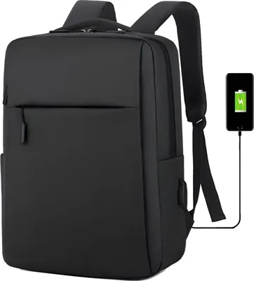 Image de Sac À Dos Pour Ordinateur Portable 15.6 Imperméable Port Usb Ordinateur Portable