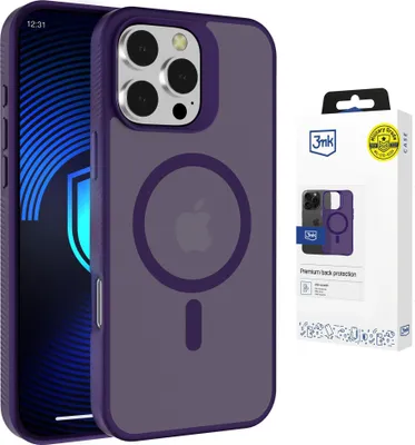 Image de Apple iPhone 16 Pro - Coque Magcase Purple 3Mk Smoke