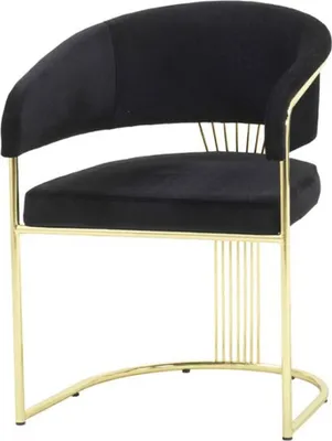 Produktbild von Esszimmer Modernen Stuhl Schwarz Luxus Designen Lehnstühle Möbel Hochwertig