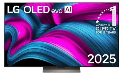 Image de LG OLED55C58LA.AEU OLED-Fernseher, 55 Zoll (139 cm), 4K UHD, Smart TV, Energieklasse G, schwarz