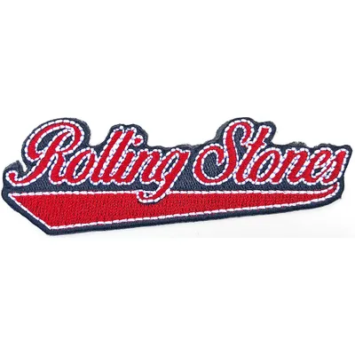 Produktbild von The Rolling Stones Baseball Script Aufnäher zum Aufnähen
