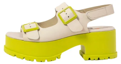 Produktbild von Art Sandalen mit Absatz Damen 1821 NAPPA CREAM-PISTACHO/ MANCHESTER Farbe Beige
