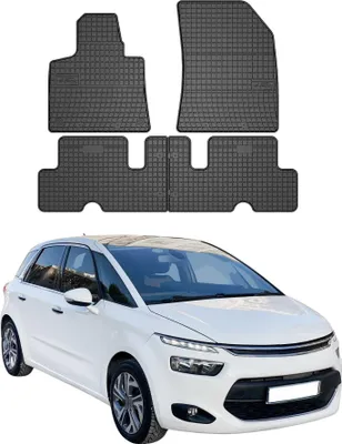 Produktbild von 2013-2016 Citroen C4 Picasso Fußmatten TPE Schwarz 4 tlg