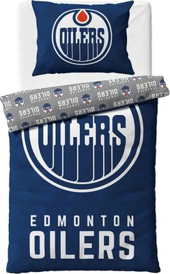 Obrázek produktu pro Hokejové povlečení NHL Edmonton Oilers Shields Velikost: 140x200 + 70x90 cm