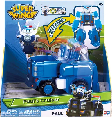 Image de Super Wings - Véhicule transformable Paul