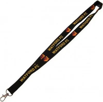 Produktbild von Watford FC - Schlüsselband SG18518 (Einheitsgröße) (Schwarz/Gelb)