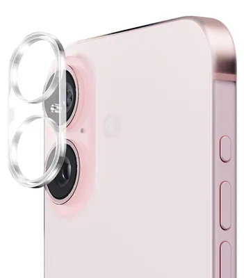 Produktbild von Für Apple iPhone 16 / 16 Plus H9 Schutzglas Panzer Back Kamera Komplettschutz Transparent