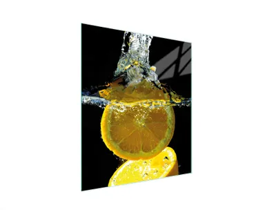 Obrázek produktu pro Skleněná krájecí deska 45x52 lemon