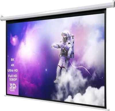 Produktbild von celexon basic Motor-Leinwand 100" | 200x150 cm 4:3 | elektrische Full-HD 4K Beamer-Leinwand für Heimkino oder Büro-Präsentationen | geeigent zur Deckenmontage oder Wandmontage | inkl. Fernbedienung