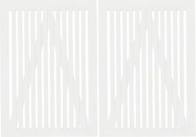 Zdjęcie produktu dla Plus Drzwi podwójne Sendai 200 x 140 cm, RAL 9010, białe
