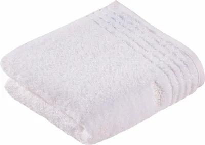 Produktbild von Vossen - Frottier Handtuch in verschiedenen Größen und Farben, Vienna Style Supersoft (9600/2282) , Größe:2, Duschtücher (67x140 cm), Farbe:Weiß (030)