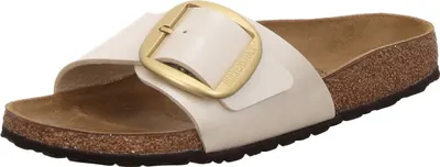 Obrázok produktu pre Birkenstock Madrid Big Buckle dámske papuče Papuče White Leisure, veľkosť topánok:38 EU
