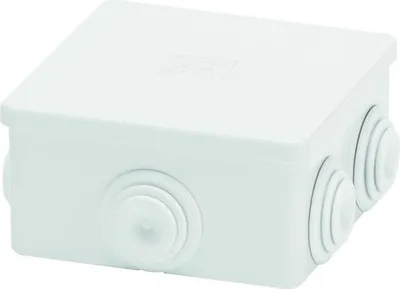 Produktbild von IP44-Box 80x80x40 Kabeldurchführung