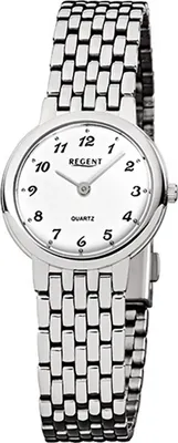 Obrázek produktu pro Ocelové dámské hodinky Regent F-909 quartzový náramek stříbrný D2URF909